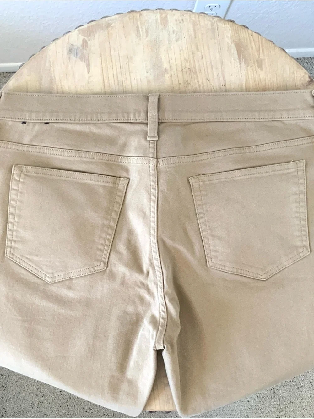 J. Crew Flex Five Pocket Tan Pants, Sz 34/30